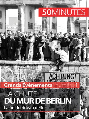 cover image of La chute du mur de Berlin